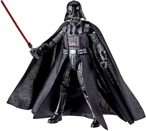 Front. Hasbro - Star Wars The Black Series 6-Inch Action Figure | Darth Vader - Black.