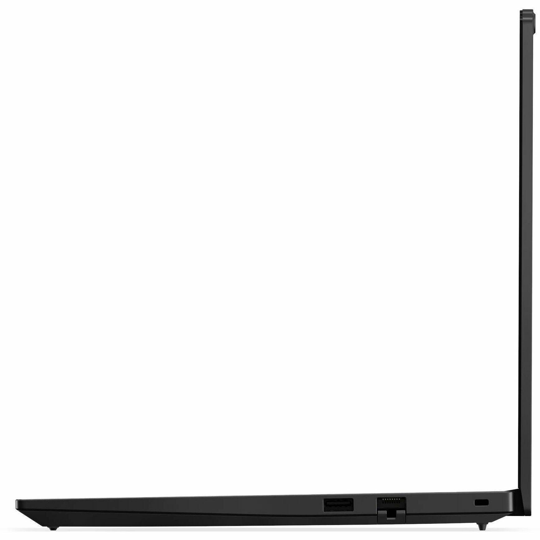 Alt View 3. Lenovo - Lenovo ThinkPad E14 Gen 7 21T9003PUS 14" Touchscreen Notebook - WUXGA - 60 Hz - Intel Core Ultra 7 240H - 16 GB - 512 GB - Black.