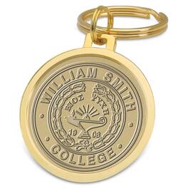 Jardine - Hobart & William Smith Colleges University Team Logo Split-Wire Key Ring - Gold