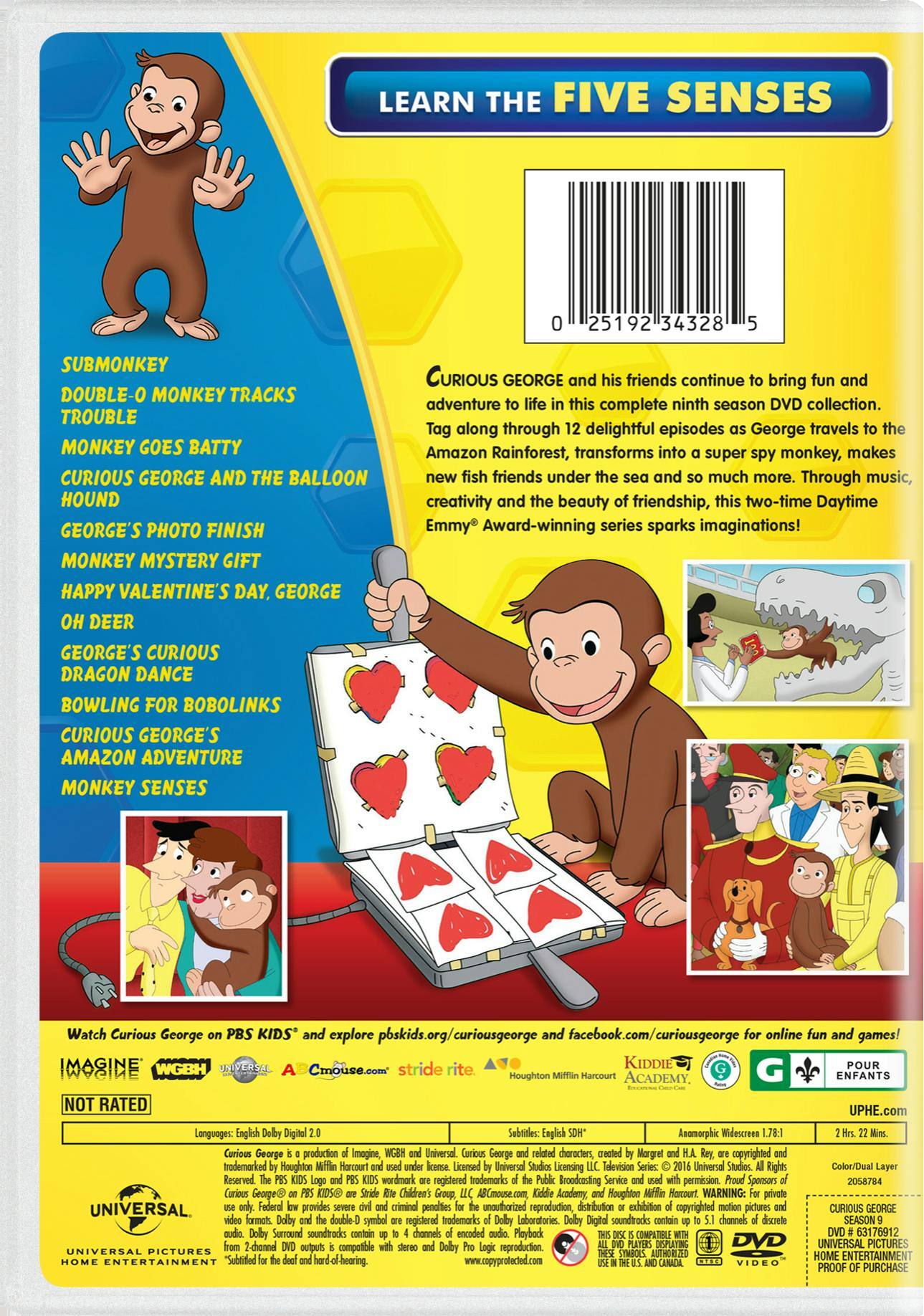Angle. Curious George: The Complete Ninth Season [DVD].
