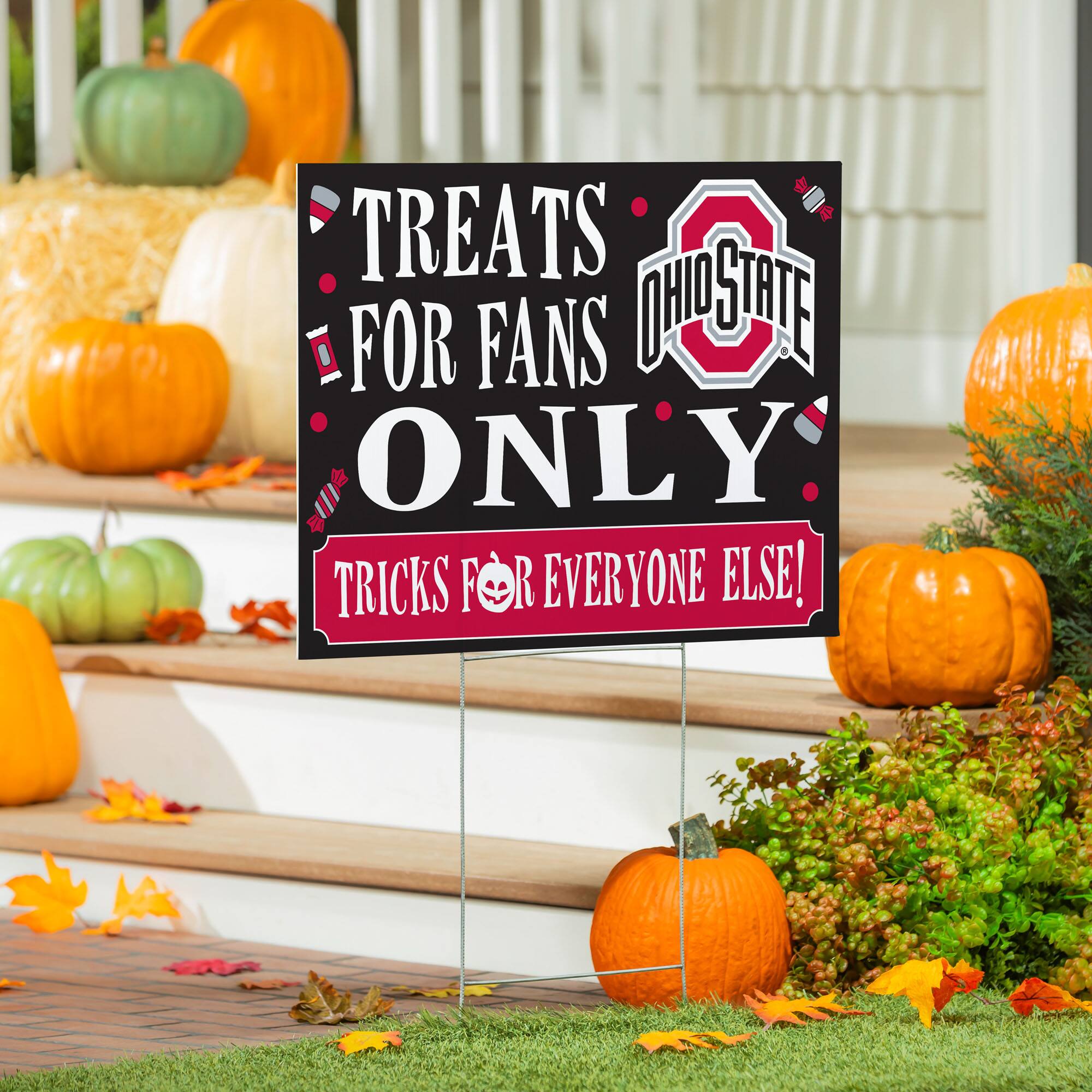Treats for fans only.  
Tricks for everyone else!  
Ohio State