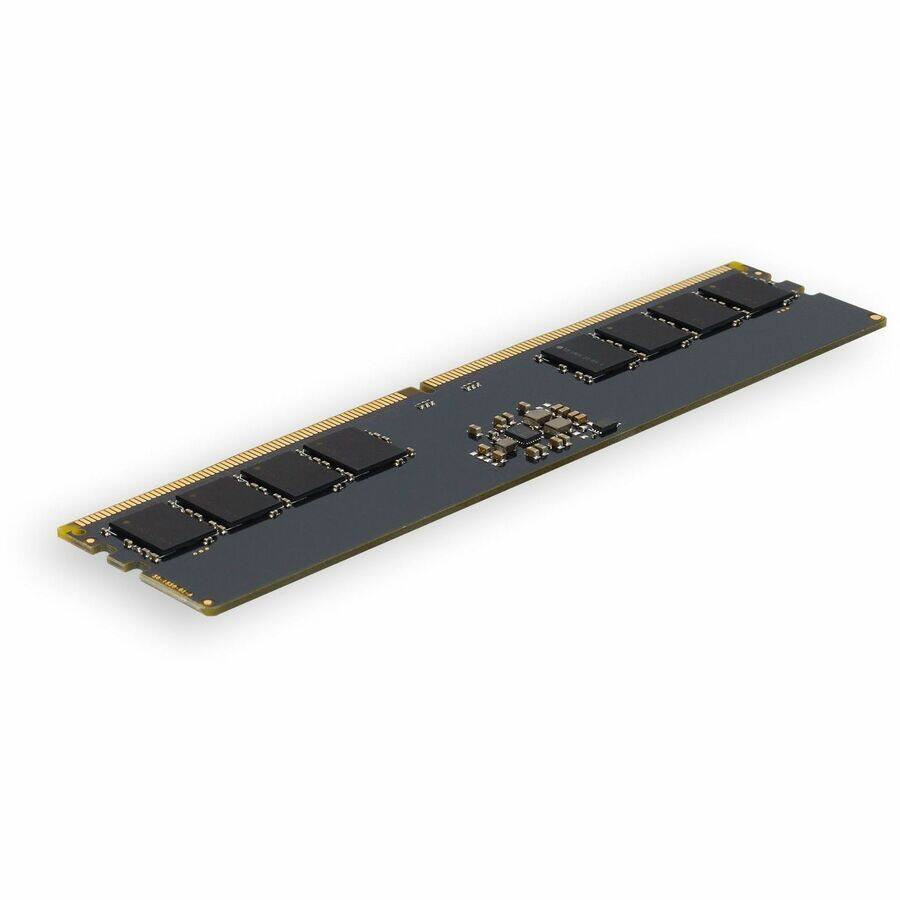 Alt View 7. AddOn - AddOn JEDEC Standard 16GB DDR5-4800MHz Unbuffered Single Rank x8 1.1V 288-pin CL40 UDIMM - 16 GB (1 x 16GB) - Black.