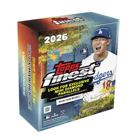 2026 Topps Finest Baseball Mega Box