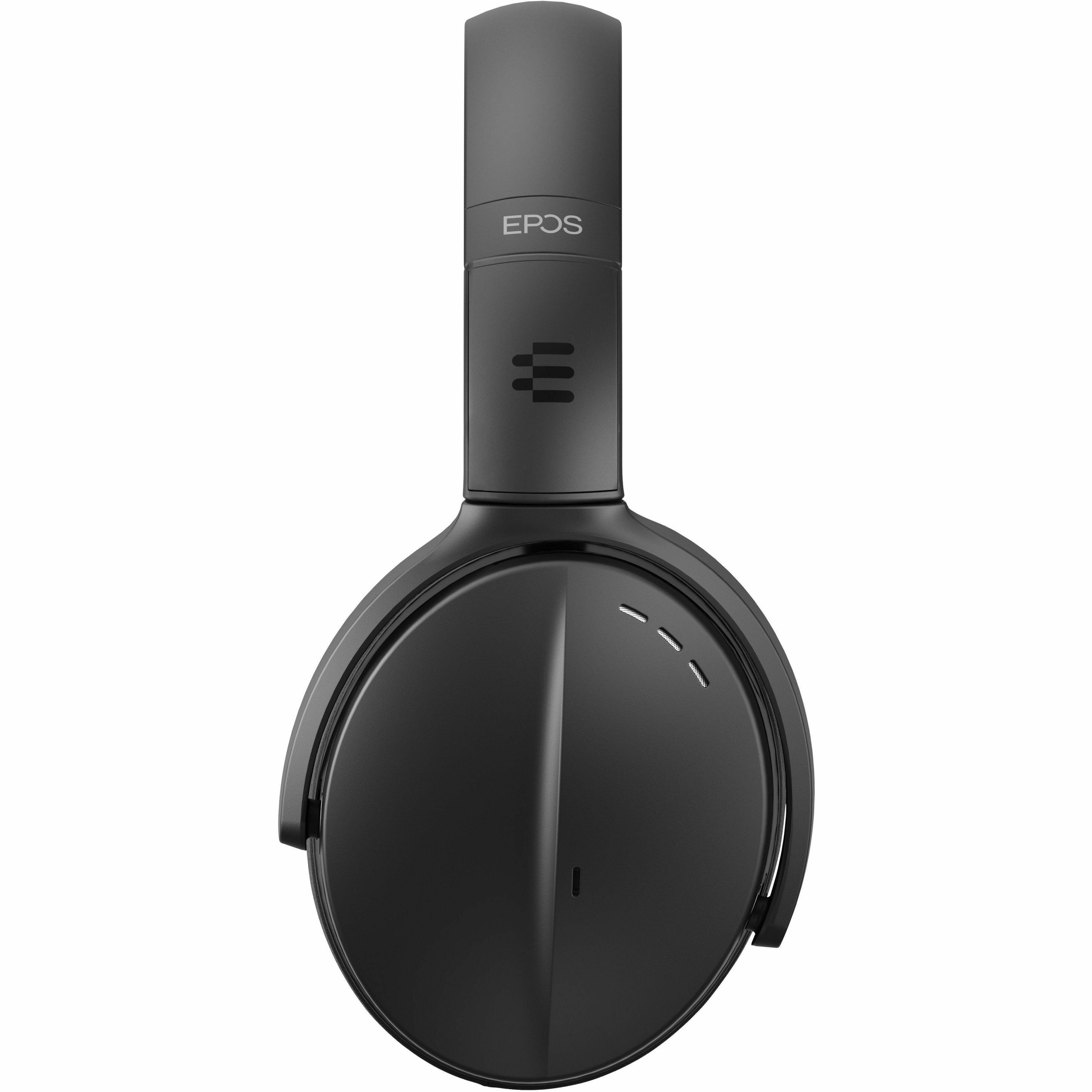 Alt View 2. EPOS - EPOS ADAPT 560 II Headset - USB Type C - Wireless - Bluetooth - Over-the-head - Ear-cup - Black - Black.