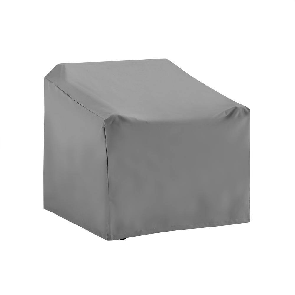 Back. Crosley Furniture - Outdoor Chair Furniture Cover - Gray.