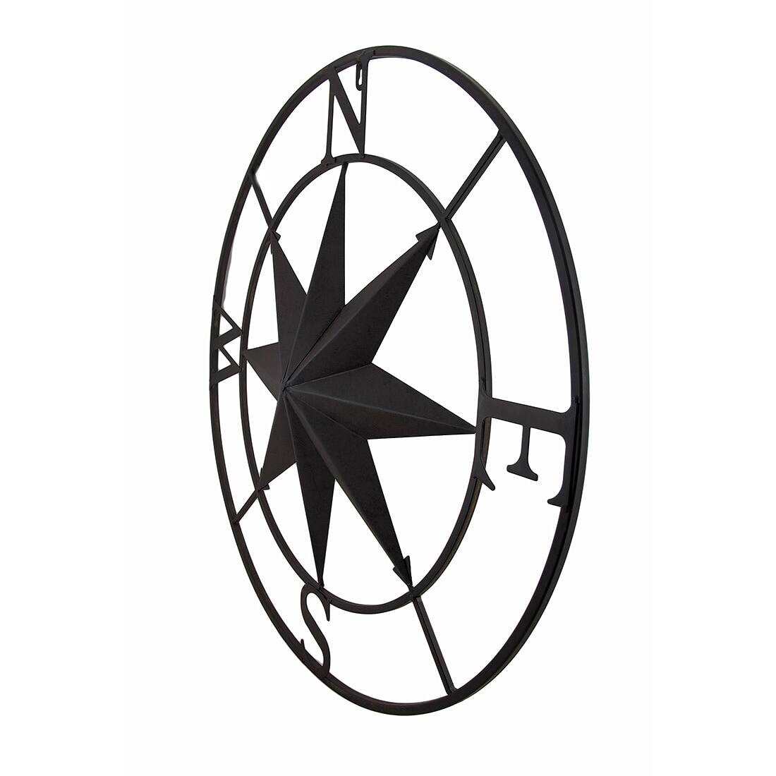 Zeckos Distressed Finish 26 Inch Diameter Compass Rose Nautical Wall ...