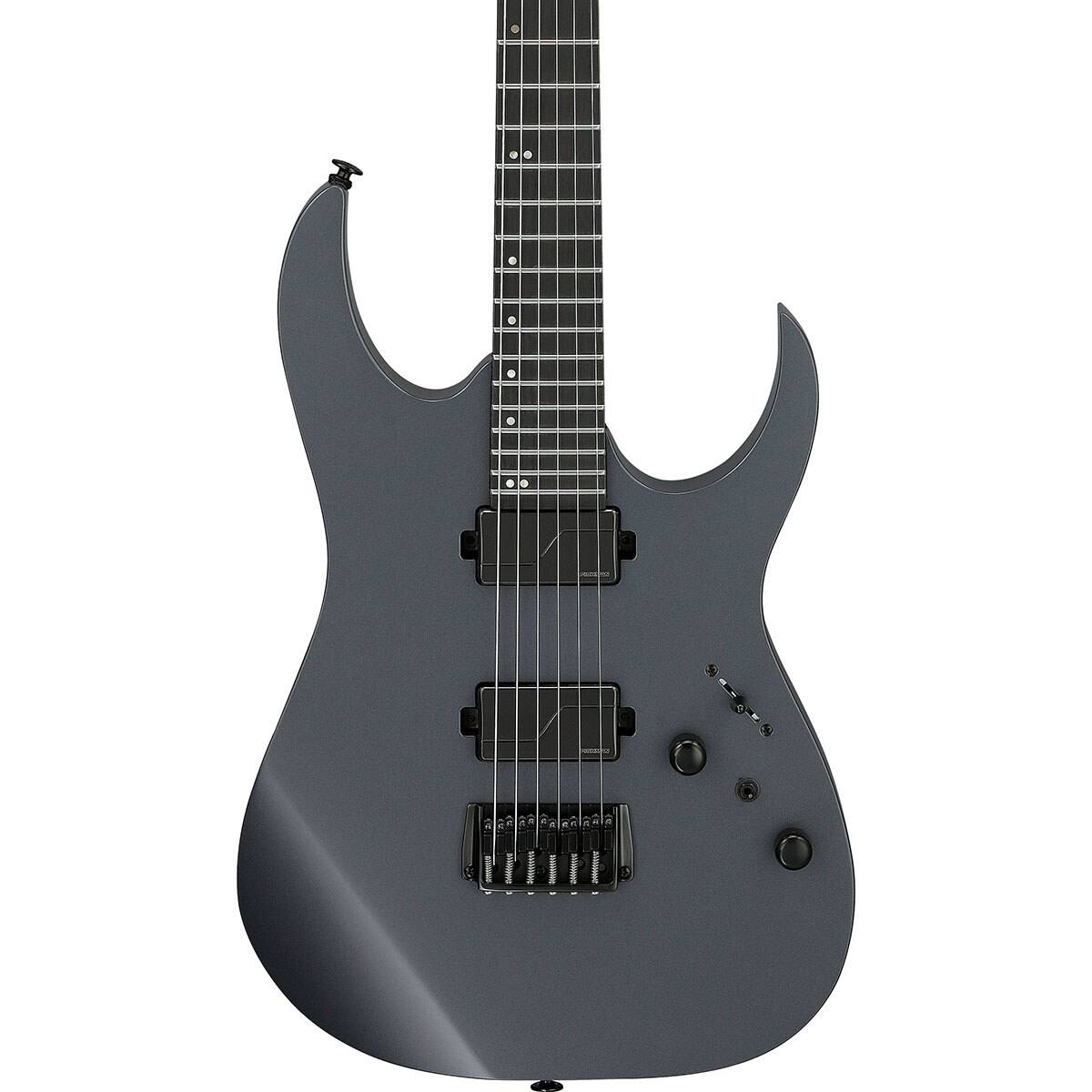 Alt View 3. Ibanez - Ibanez RG Prestige Series RGR5121RB Electric Guitar, Gray Metallic Flat.