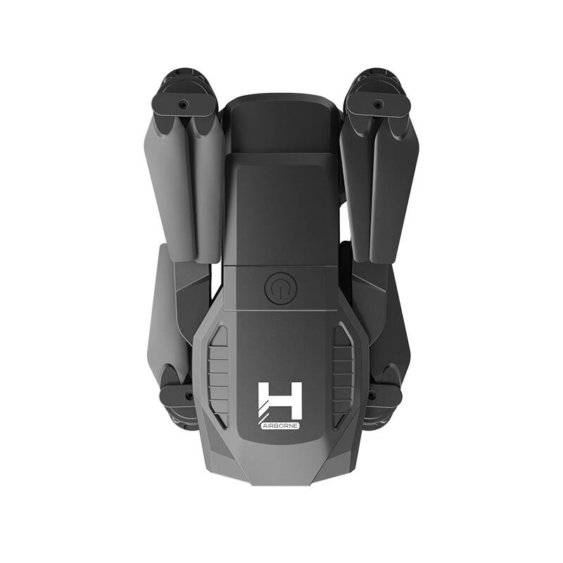 Alt View 4. BEARSOLIM - H4 Foldable 480P Dual-Camera Drone with Obstacle Avoidance & WiFi FPV.