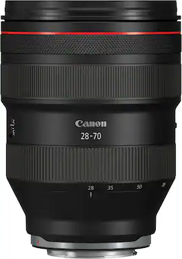 Canon - RF 28-70mm Body f/2 L USM Lens - Black - Black