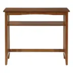 Front. OSP Home Furnishings - Sierra 36" Foyer Table - Ash Finish.