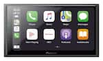 Front. Pioneer - 6.8" Android Auto and Apple CarPlay Bluetooth Digital Media (DM) Receiver - Black.