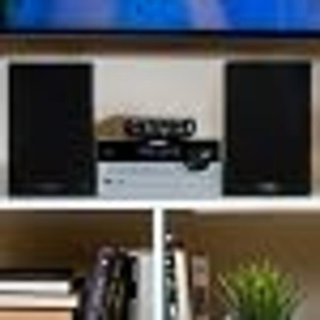 Alt View 6. Philips - Bluetooth Stereo System With CD Player, MP3, USB, Audio In, FM Radio, Bass Reflex Speakers, 60W, Remote Control (TAM42.. - Black.