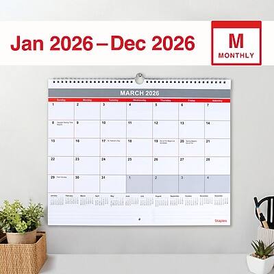 Jan 2026 – Dec 2026  
M MONTHLY  

MARCH 2026  

1 2 3 4 5 6  
7 8 9 10 11 12 13  
14 15 16 17 18 19 20  
21 22 23 24 25 26 27  
28 29 30 31 1 2 3  
4 5 6 7 8 9 10  

Staples
