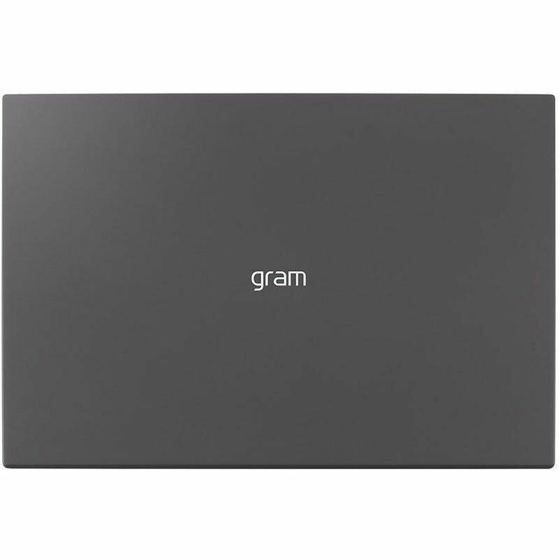 Alt View 3. LG - LG gram 17Z90S-V.APC8U1 17" Notebook - WQXGA - 60 Hz - Intel Core Ultra 7 1st Gen 155H - 32 GB - 1 TB PCI Express NVMe - Gray.