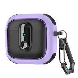Stock Preferred - Magnetic Rugged Case for AirPods Pro 2nd Gen - Purple