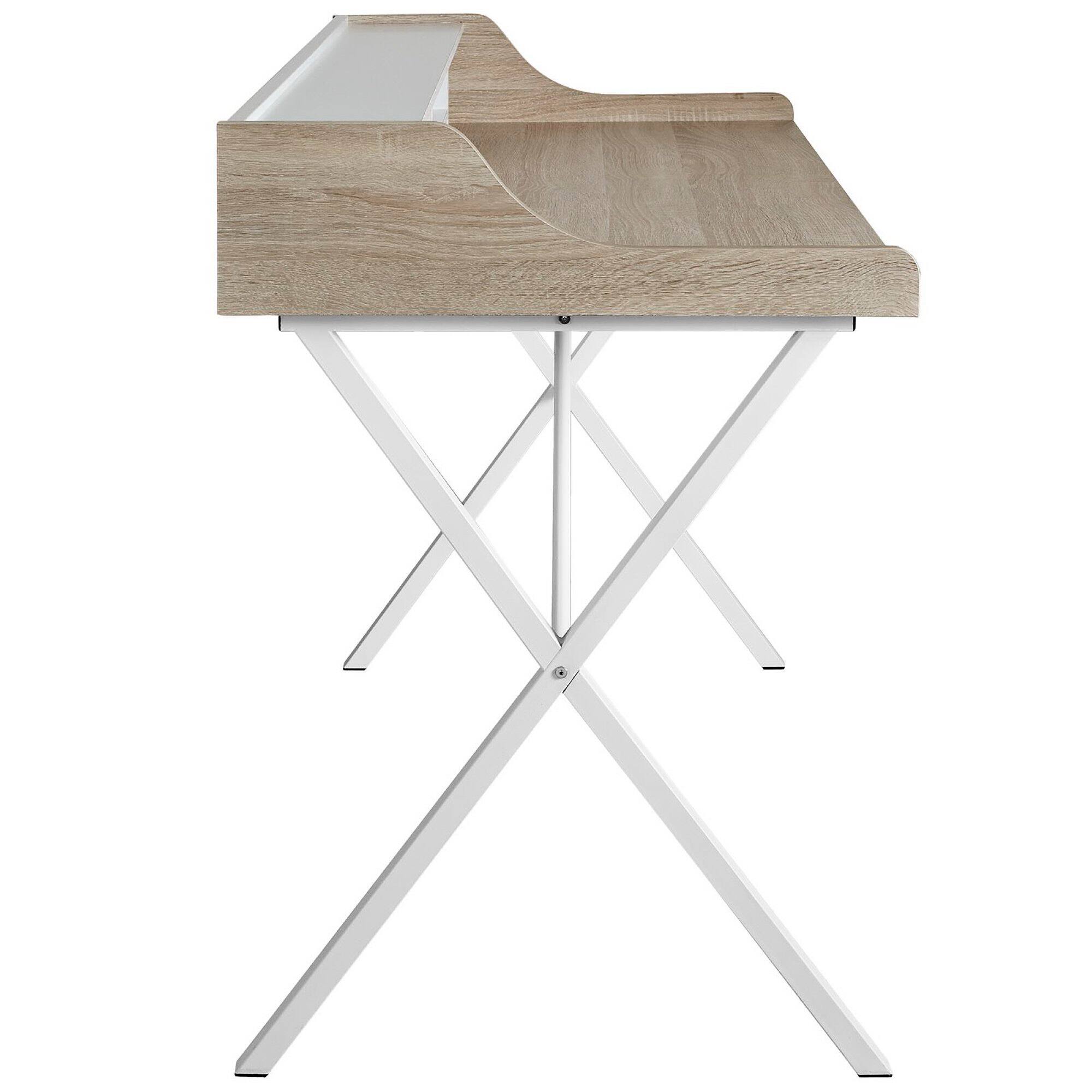 Left. Modway - Bin Office Desk by Modway - Oak.