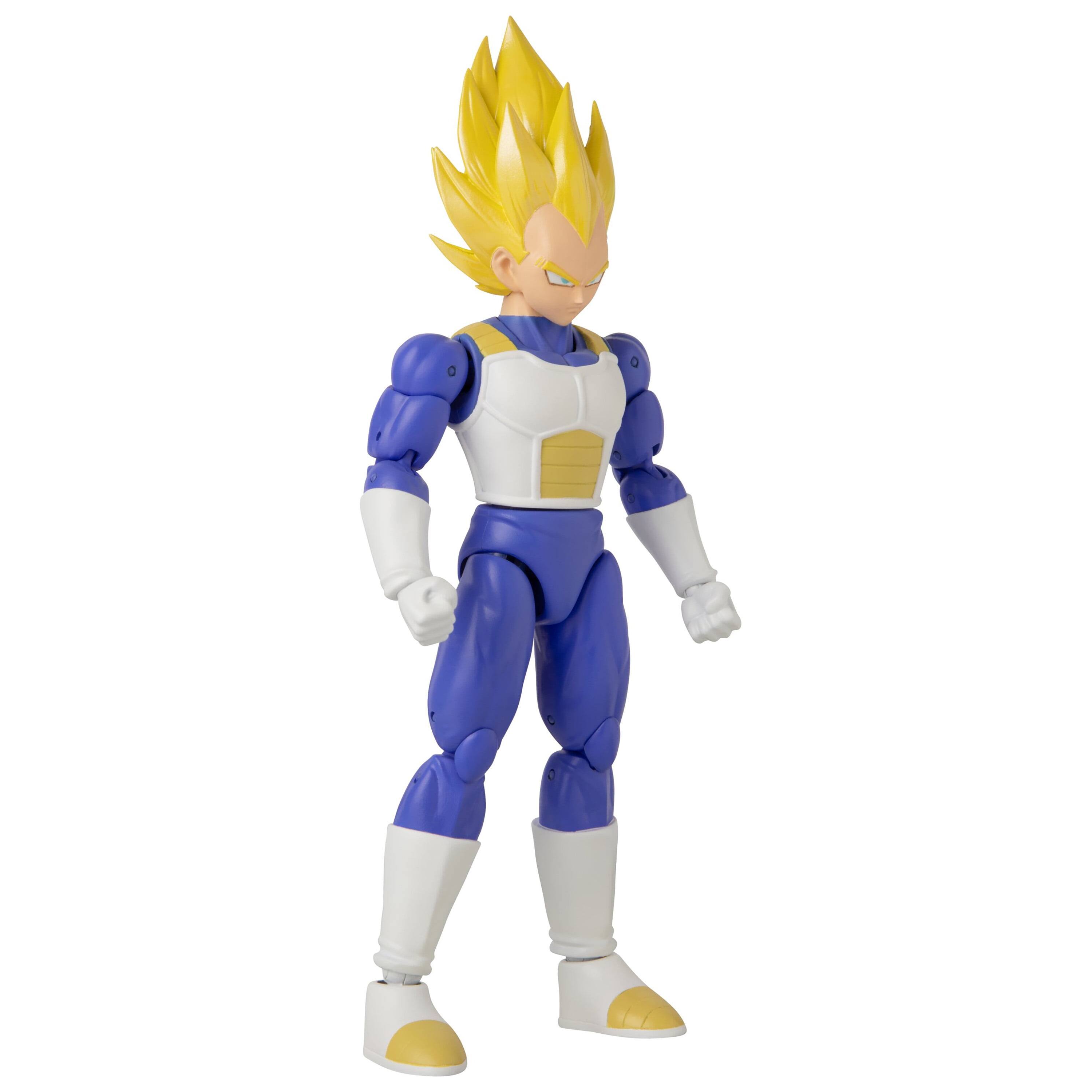 Back. Bandai - Bandai - Dragon Ball Super - Dragon Stars - Super Saiyan Vegeta Action Figure   - COLLECTIBLES - Multicolor.