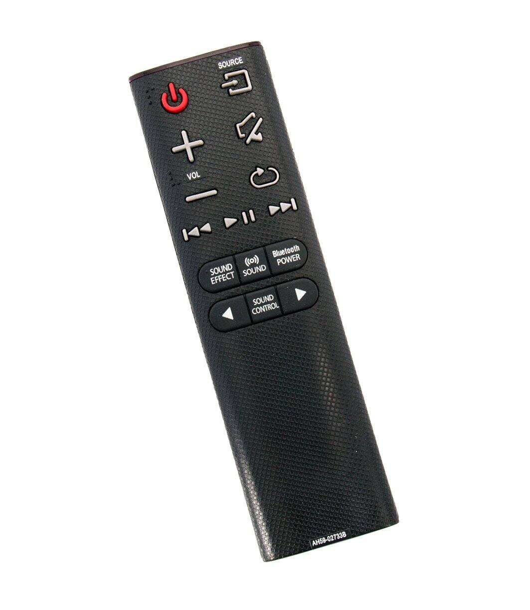 ALLIMITY - Replacement Remote AH59-02733B Fit for Samsung Soundbar HW-J4000 HW-J6000R HW-J6001R HW-J6010R HW-J6011R HW-JM4000 - Black