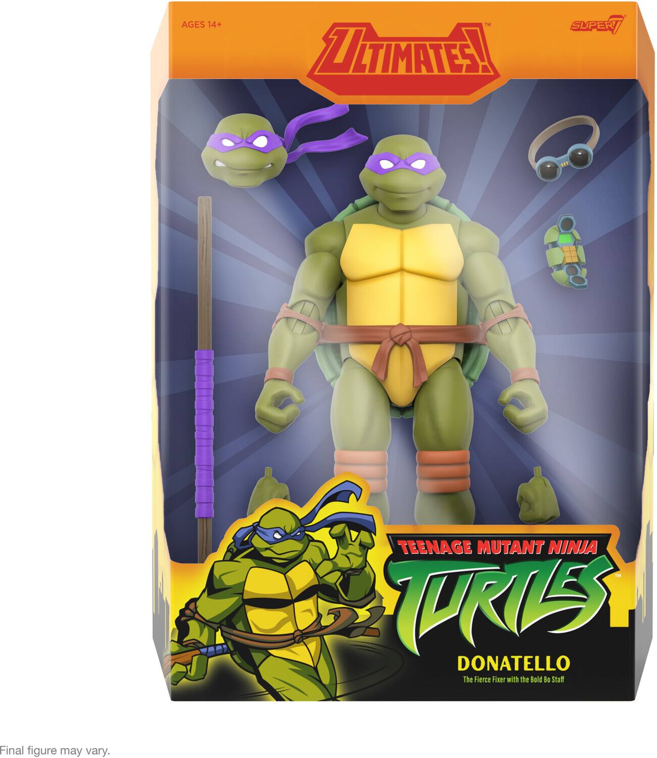 Super7 Teenage Mutant Ninja Turtles ULTIMATES! Wv12 Donatello