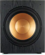 Front. Klipsch - Klipsch SUB-120-BLACK Synergy Black Label Subwoofer Speaker (2020) - Black.