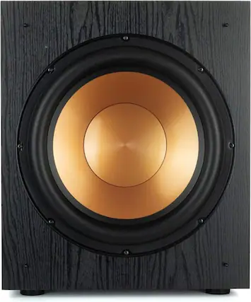 Front. Klipsch - Klipsch SUB-120-BLACK Synergy Black Label Subwoofer Speaker (2020) - Black.