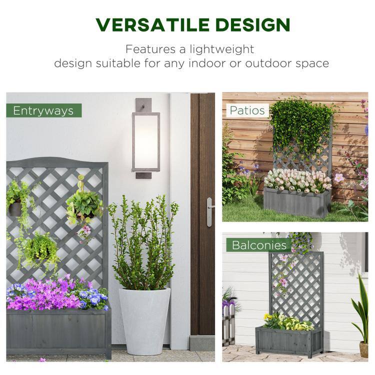 VERSATILE DESIGN  
Features a lightweight design suitable for any indoor or outdoor space

Entryways  
Patios  
Balconies