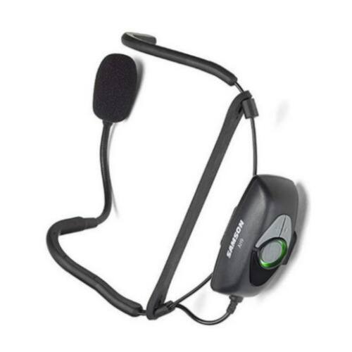 Angle. Samson - Samson SWC99AH9SQE-D AirLine 99 Wireless Fitness In-Ear Headset System (Black).