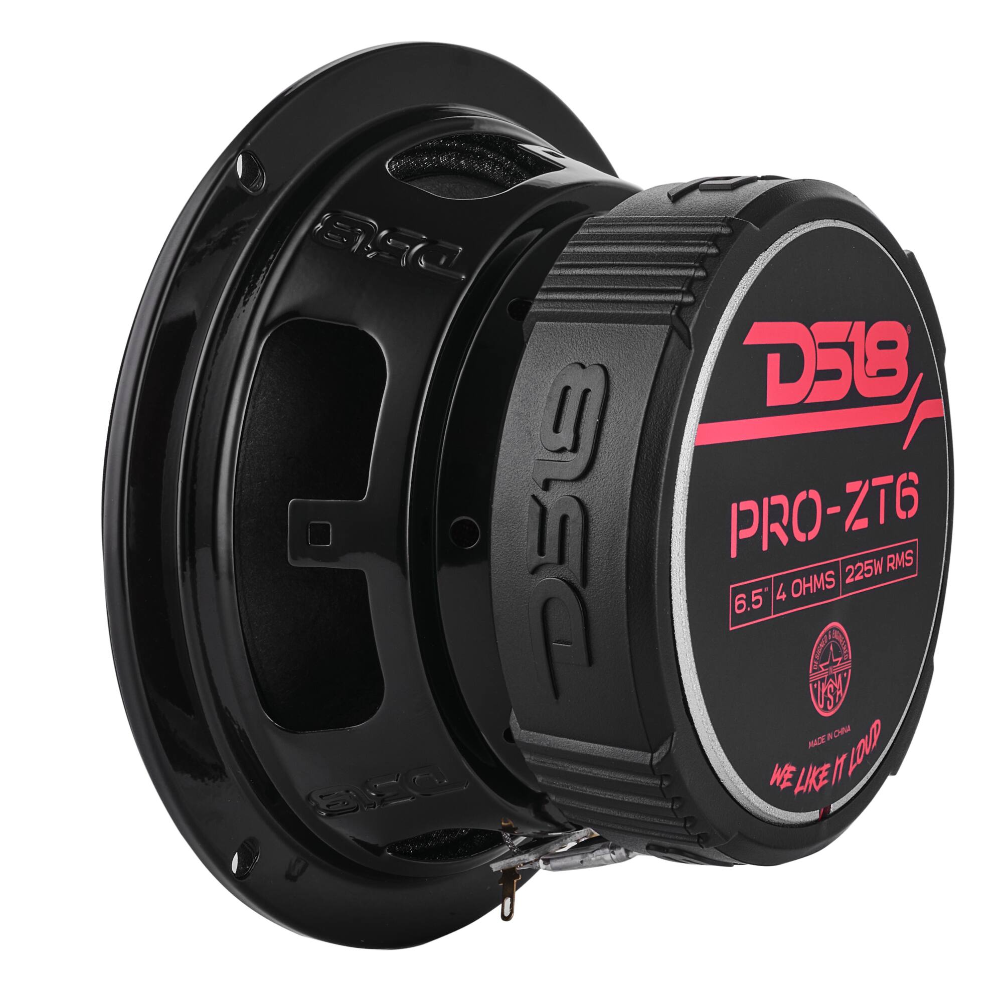6 DE1S SEO D5B PRO-ZT6 225W RMS 4 OHMS 6.5 S A C NAT LOUP WE LIKE IT LOUD