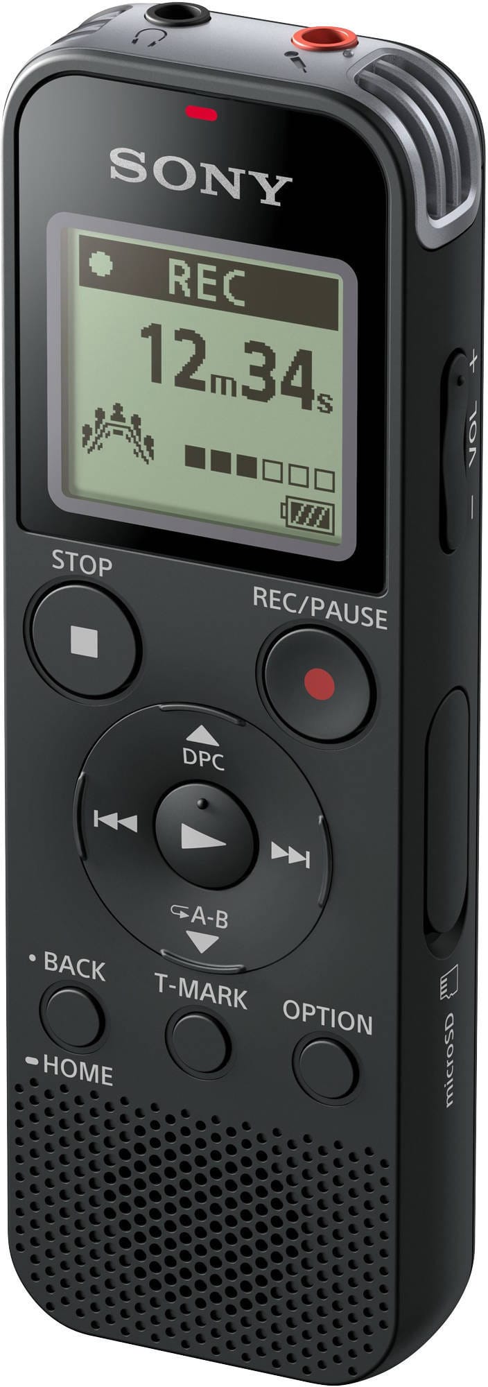 Sony ICD PX470 Stereo Digital Voice Recorder with Microphone