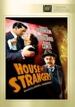 House Of Strangers - DVD