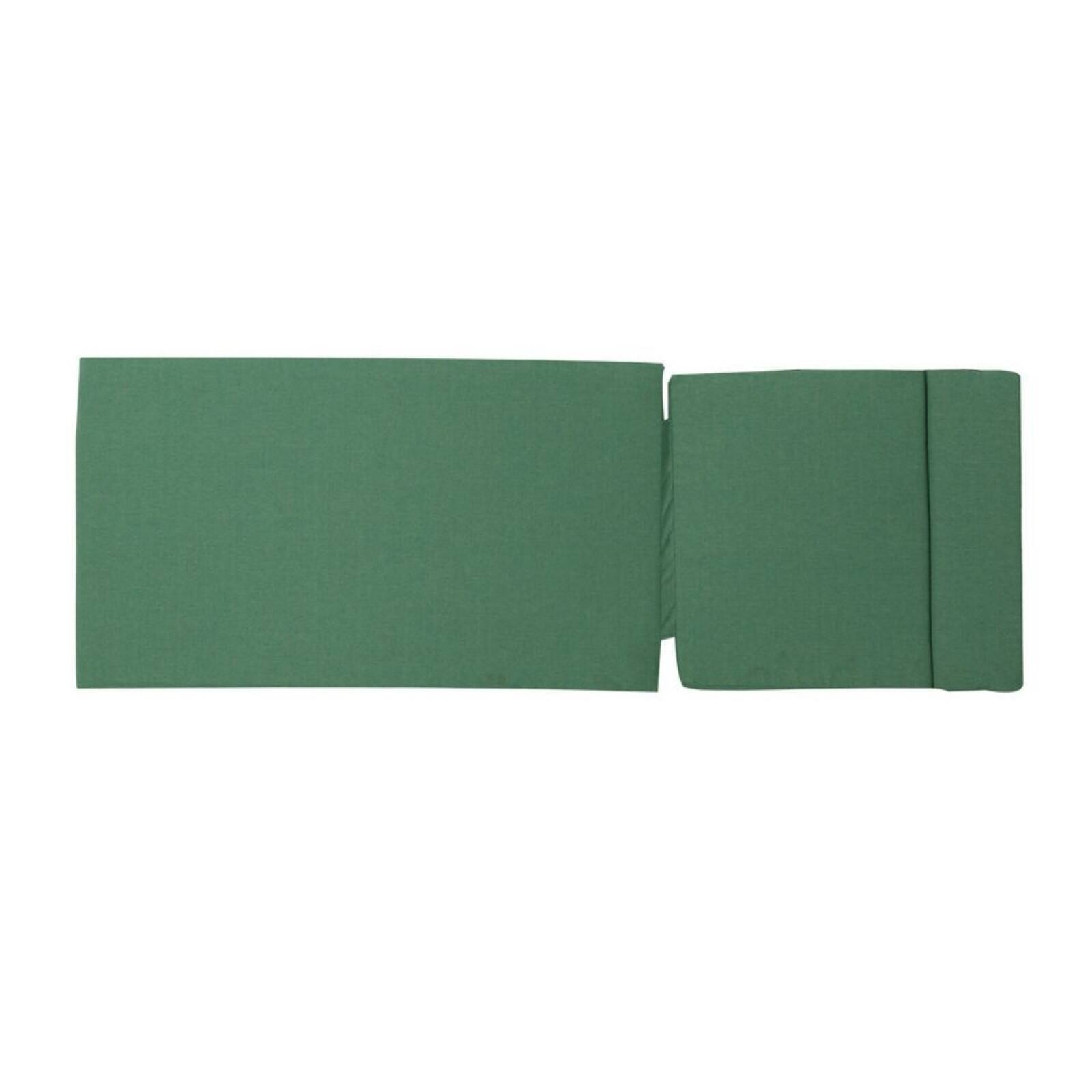 Alt View 3. Ecooso - 1PCS Outdoor Chaise Lounge Cushion，Water-Resistant，100% Polyester Fabric, No Assembly Required(Without Chaise Lounge) - Green.