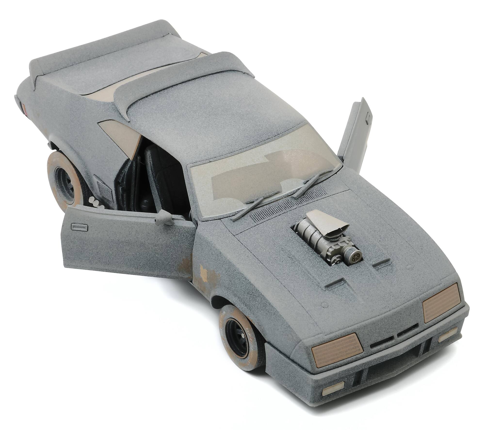 Alt View 1. Greenlight - 1973 Ford Falcon XB RHD (Weathered Version) "Last of the V8 Interceptors" (1979) Movie 1/18 Diecast Model Car Greenlight.