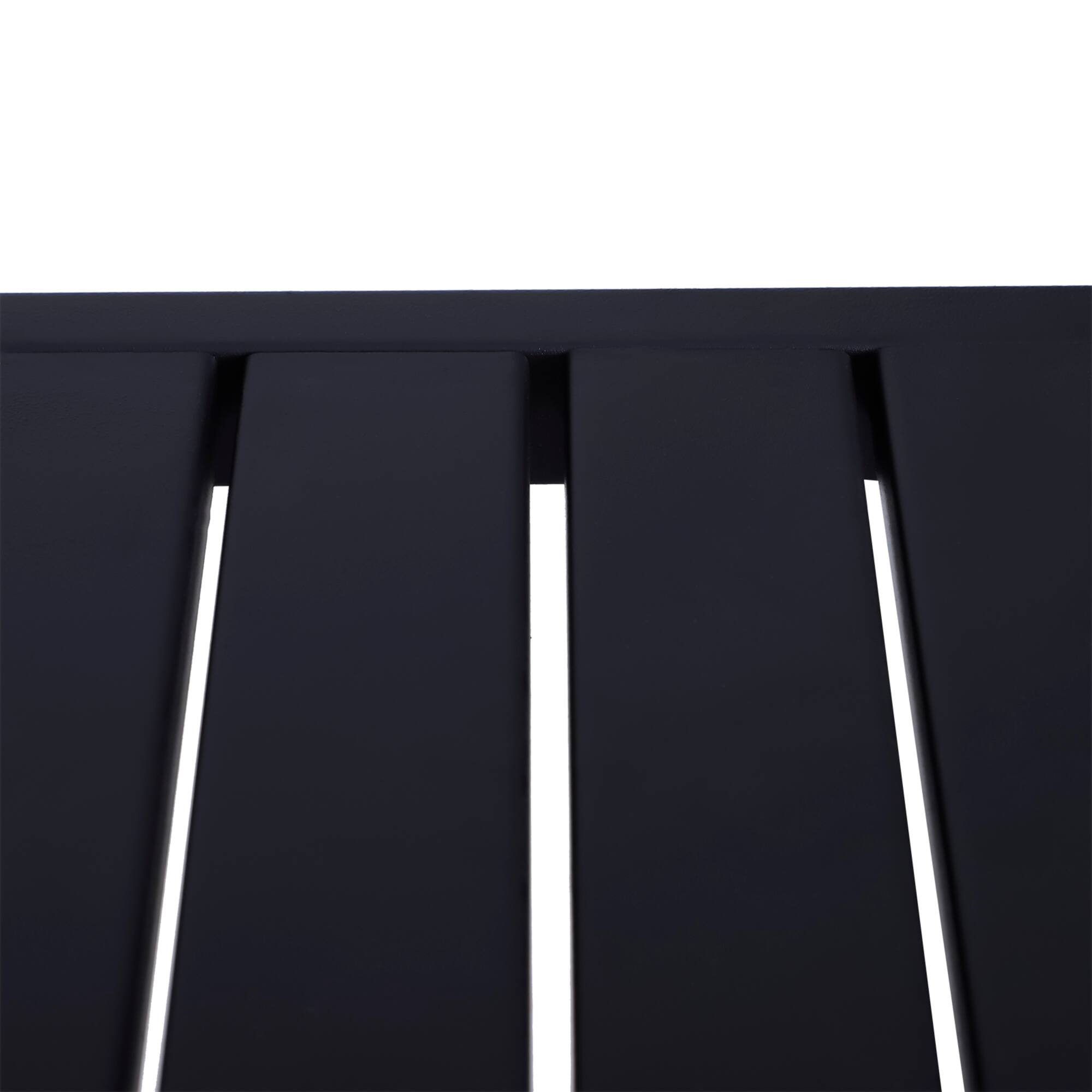 Alt View 7. Outsunny - 3pcs Patio Bar Set with Soft Cushion, Rattan Wicker Outdoor Furniture Set for Backyards, Lawn, Deck, Poolside - Black.