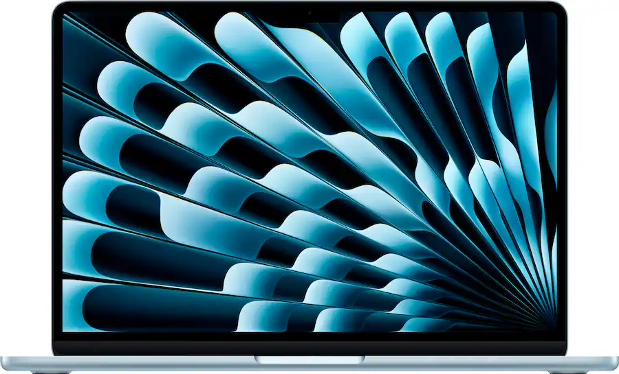 Apple - MacBook Air 13-inch Laptop - Apple M4 chip Built for Apple Intelligence - 16GB Memory - 256GB SSD - Sky Blue