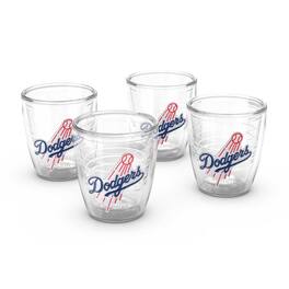 Tervis - Los Angeles Dodgers Four-Pack 12oz. Emblem Tumbler Set - Multicolor