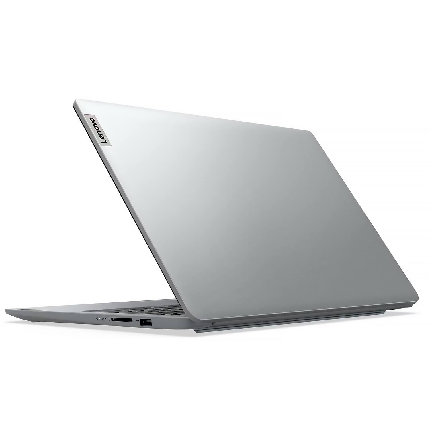 Alt View 4. Lenovo - Lenovo IdeaPad 1 15.6" Full HD Laptop - Intel Core i5-1335U - 16GB RAM - 512GB SSD - Windows 11 Pro - Cloud Grey - Cloud Grey.