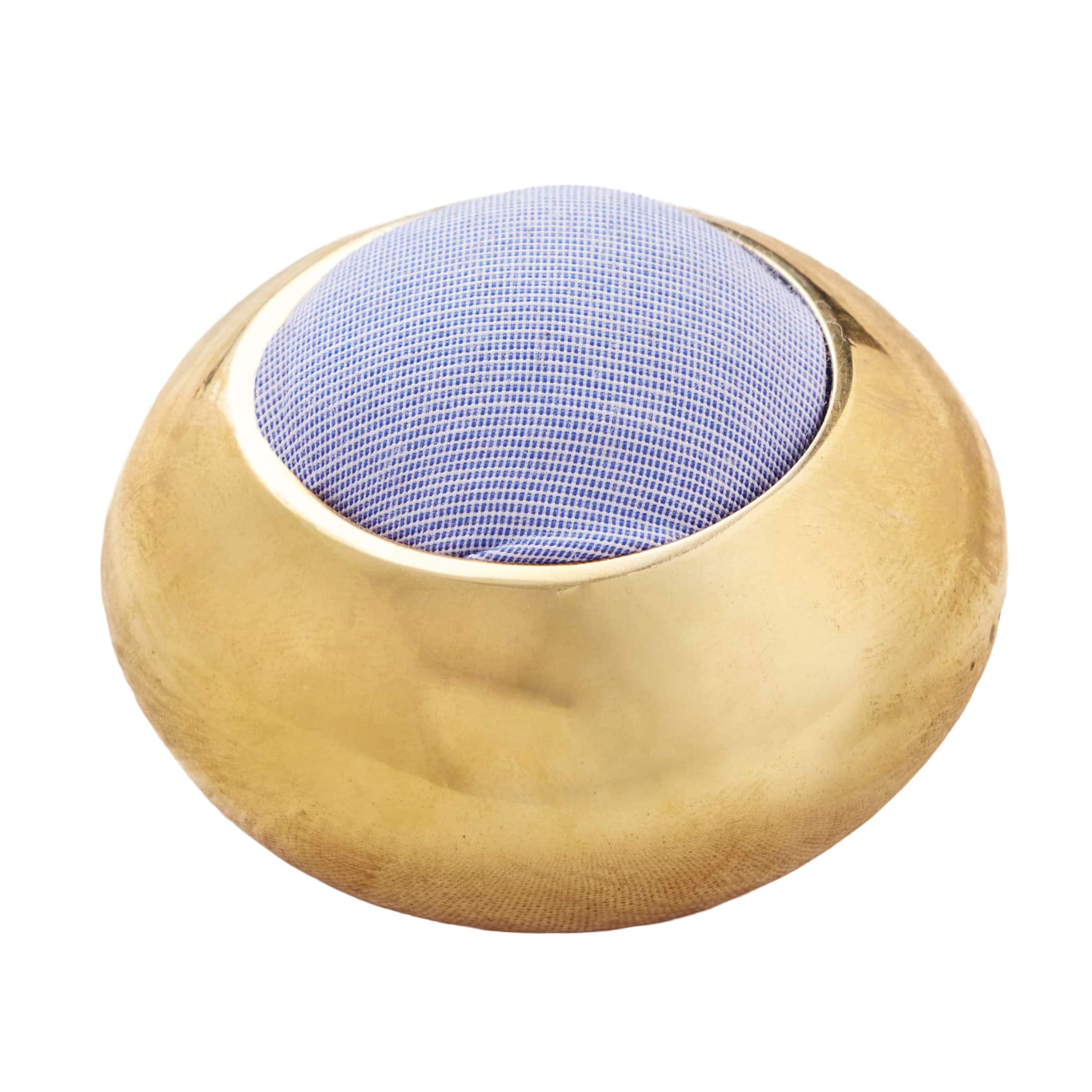 Kings County Tools - Brass Fabric Weights with Pin Cushions for Sewing 4-Pack