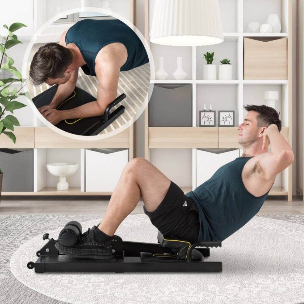 Alt View 2. SKONYON - 8-in-1 Multifunction Home Gym Squat Machine - Black.