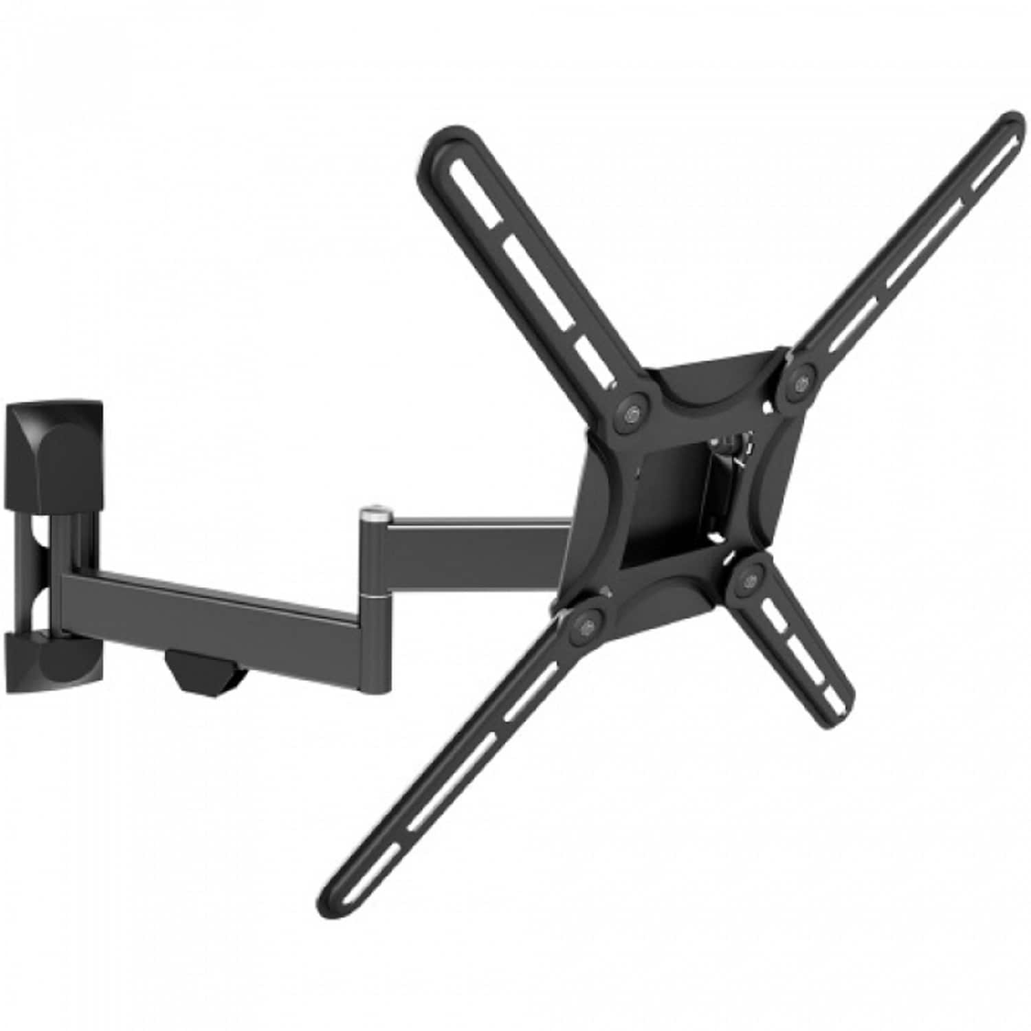 Barkan - 13-65" TV wall mount with Full motion, extension, swivel and tilt - Black