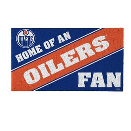 Evergreen Enterprises - Edmonton Oilers 16" x 28" Coir Logo Doormat - Multicolor