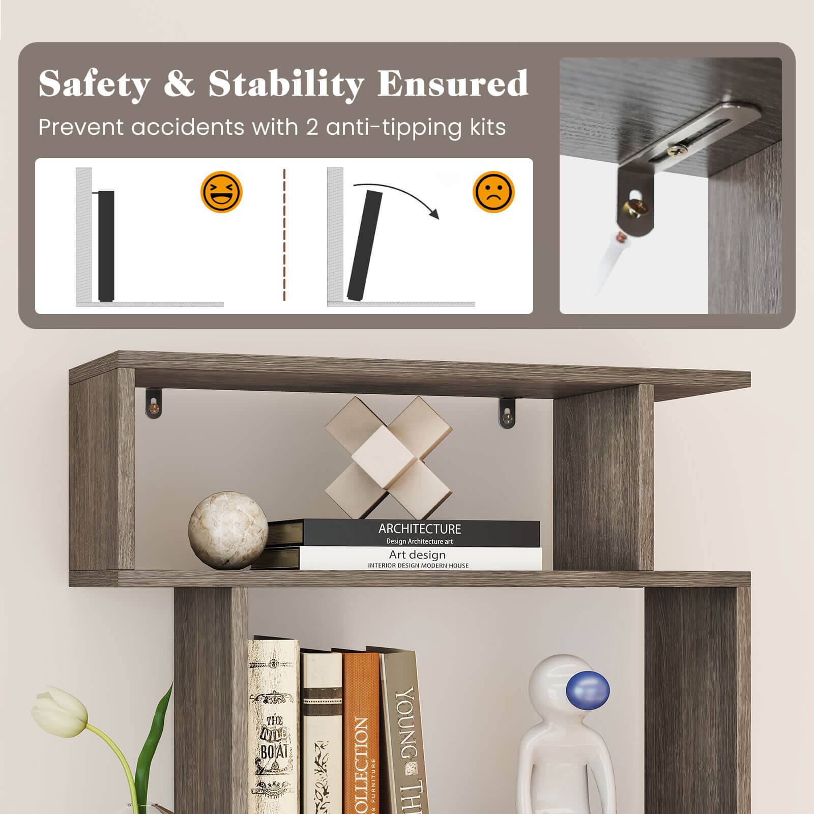 Safety & Stability Ensured  
Prevent accidents with 2 anti-tipping kits  

ARCHITECTURE  
Design  
Architecture art  
Art design  

THE NILE BOAT AT  
OLLECTION + FURNITURE  
YOUNG  

INTERIOR DESIGN  
MODERN HOUSE