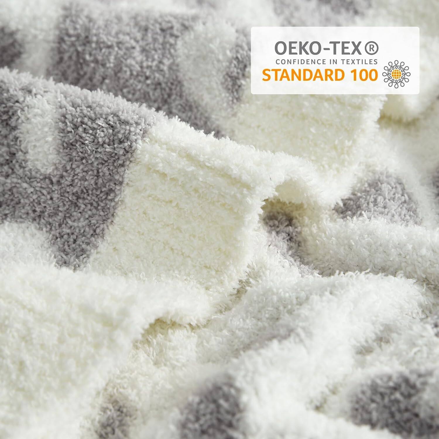 Back. blue - Paaaawaters Snuggle Sac Leopard Throw Blanket for Couch Bed Sofa inches, Reversible Grey Leopard Blanket Ultra - color:LeopardBeige+size:Queen(90"x90").