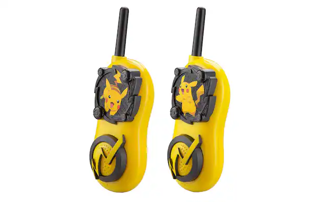 Angle. eKids - Pokemon Extended Range 2-Way Radios (Pair).