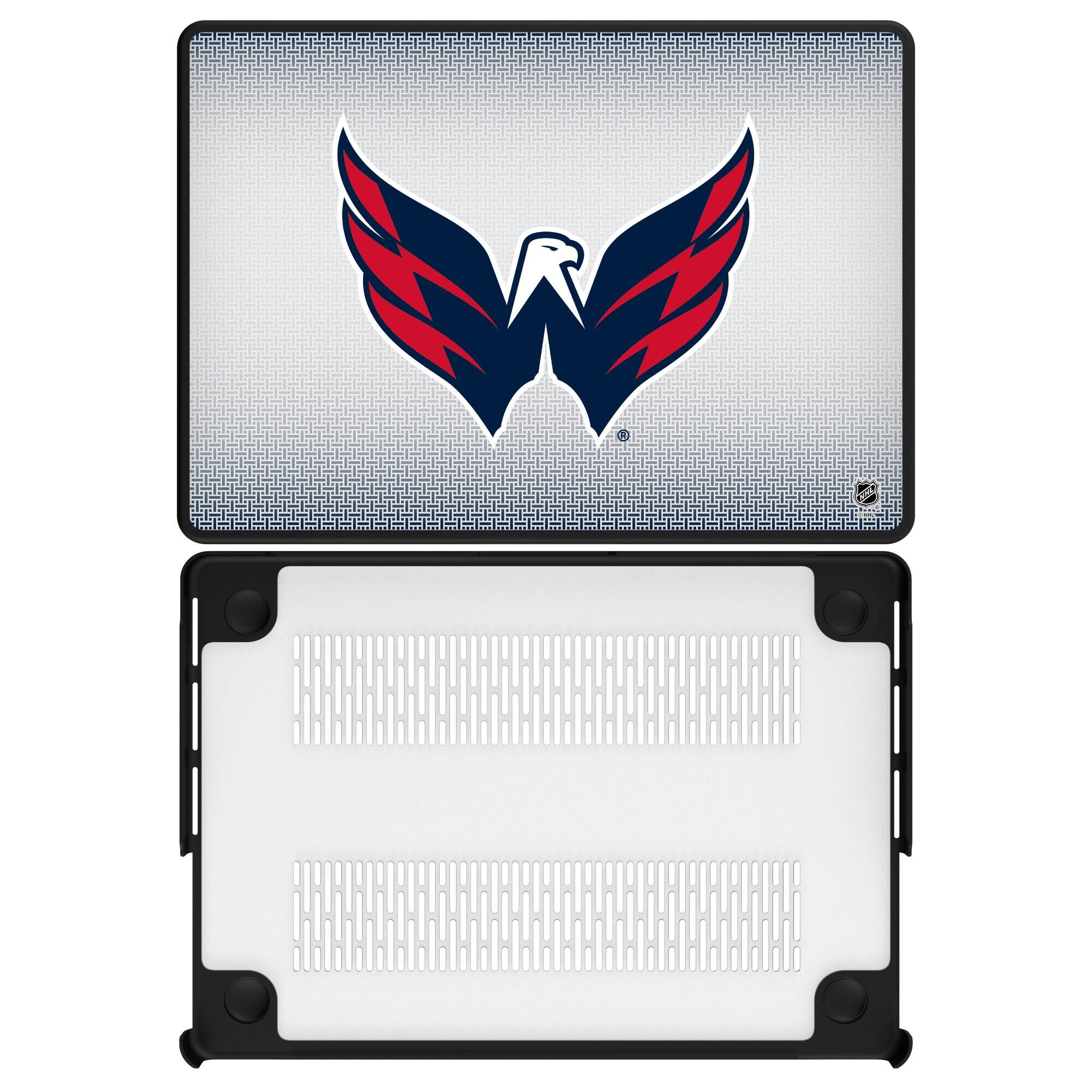 Front. Keyscaper - Washington Capitals Linen MacBook Case - Air 13 in - Multicolor.