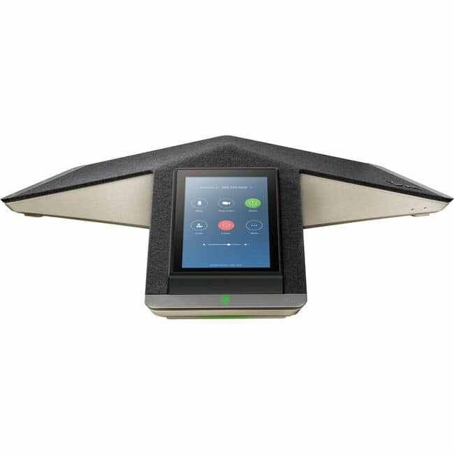 HP - Poly Trio C60 IP Conference Station - Corded/Cordless - Bluetooth, Wi-Fi - VoIP - IEEE 802.11a/b/g/n - 2 x - Black