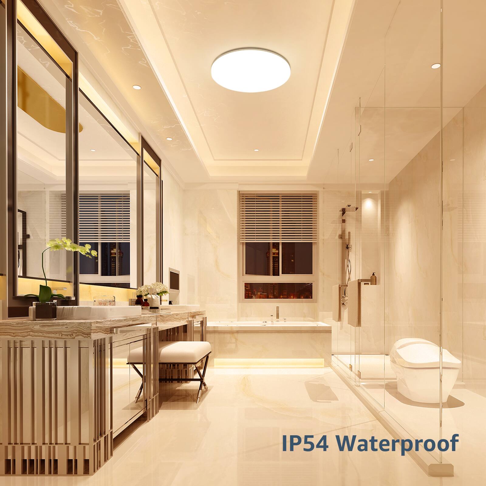 IP54 Waterproof
