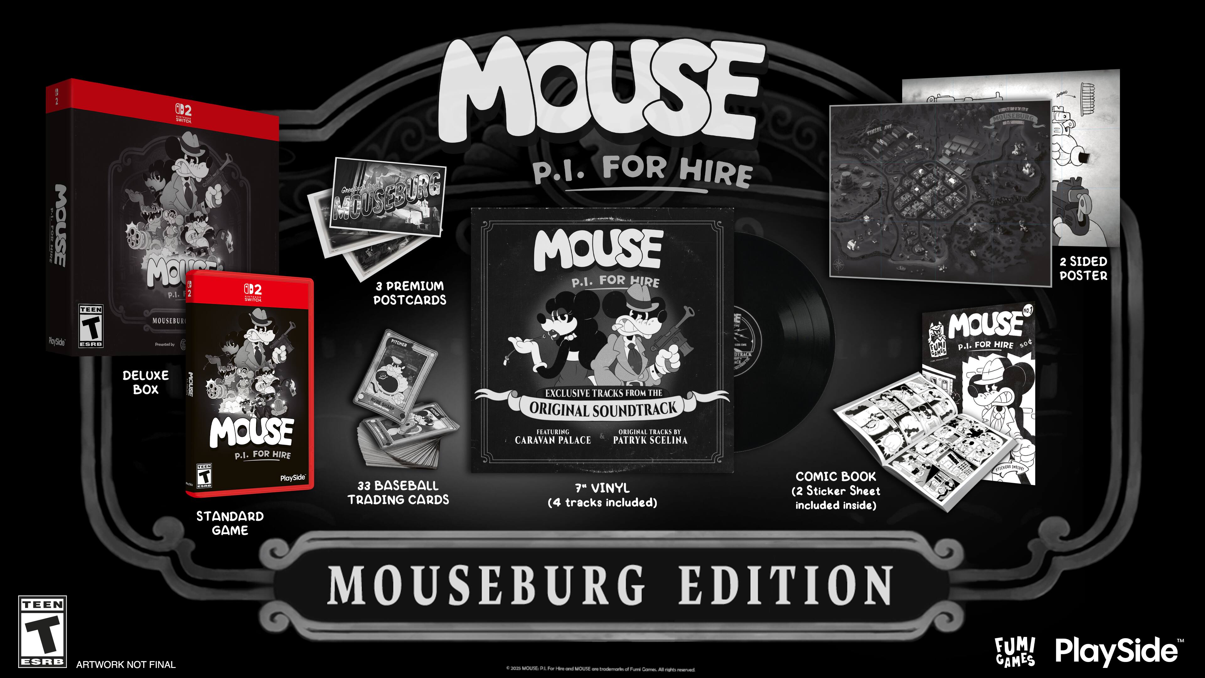 Mouse: P.I. For Hire: The Mouseburg Edtion - Nintendo Switch 2