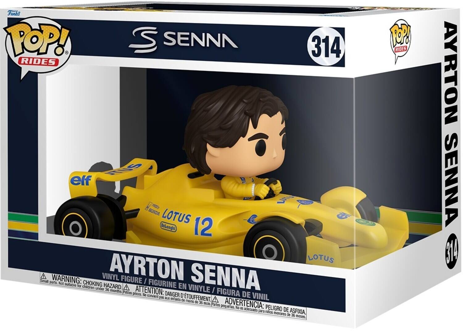 Funko Pop! Rides Super Deluxe: McLaren Ayrton Senna Collectibles