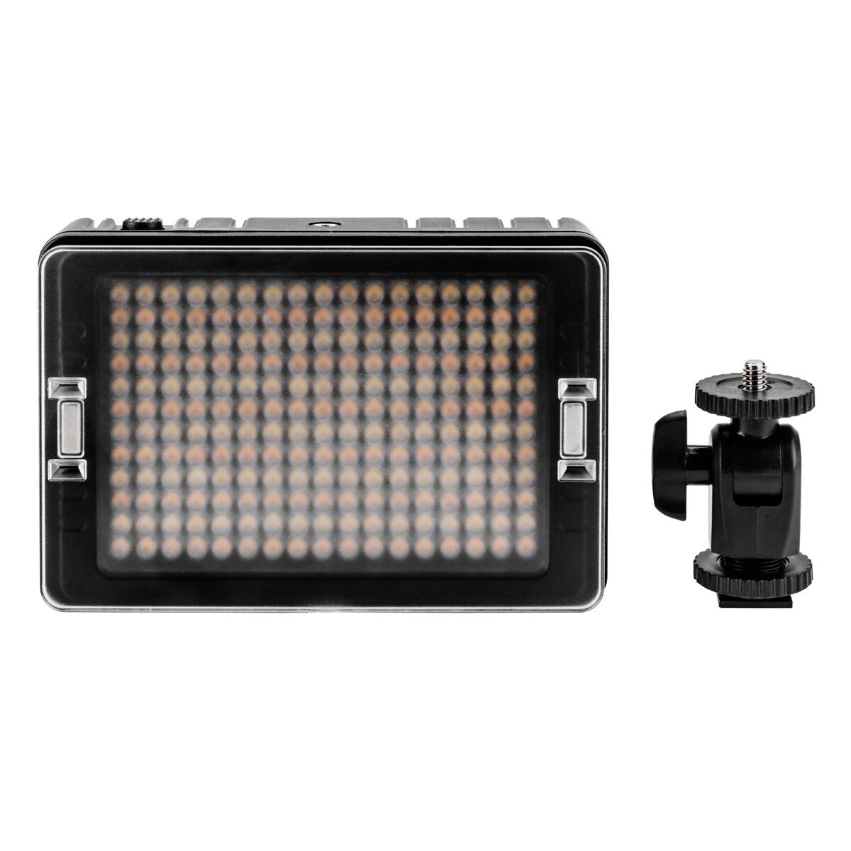 Alt View 3. CLAR - CLAR 204 Phantom Series Bi-Color On Camera LED Light.