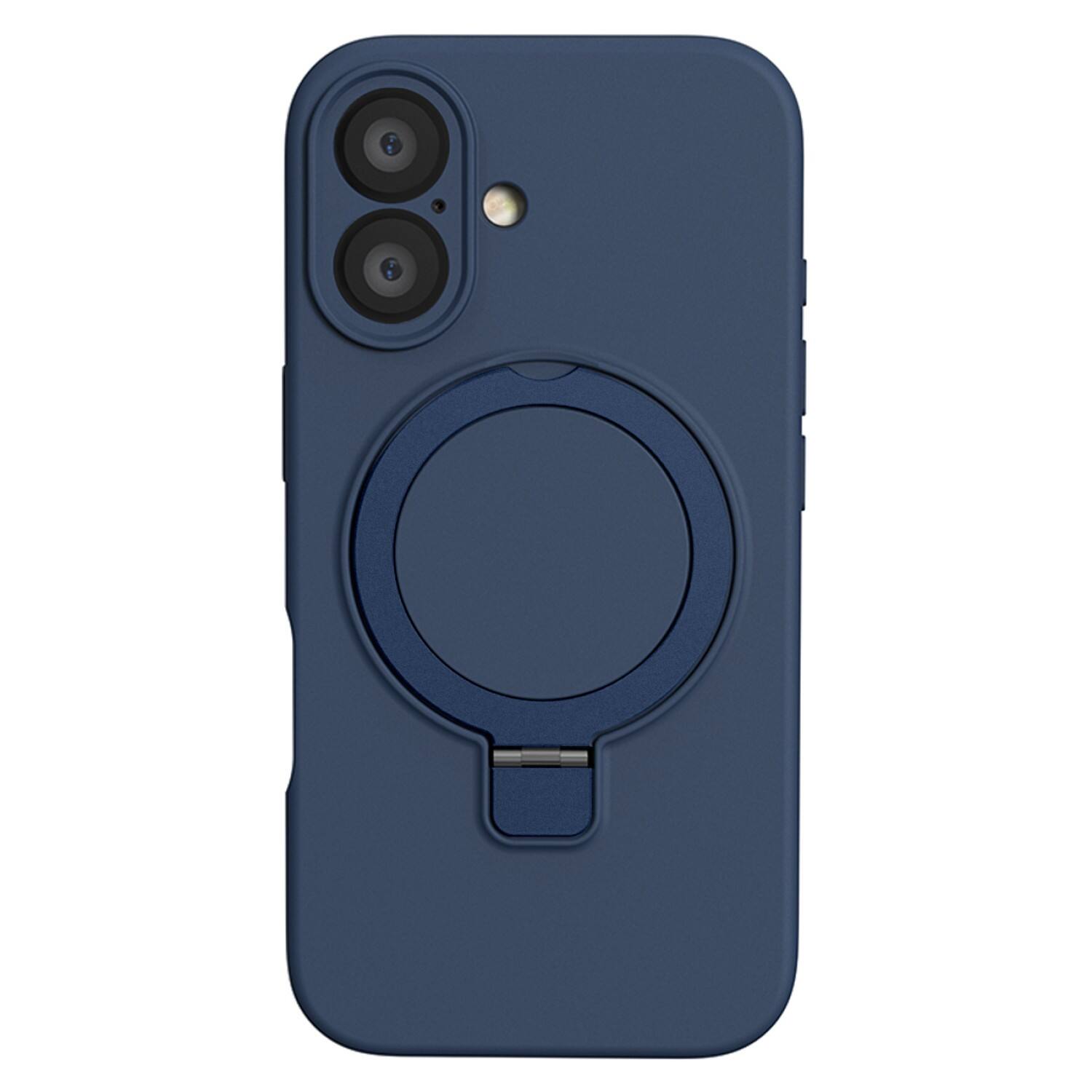 SaharaCase - Apple iPhone 17 Kickstand Case | Smooth Silicone | Compatible with Magsafe | Venture Series - Blue